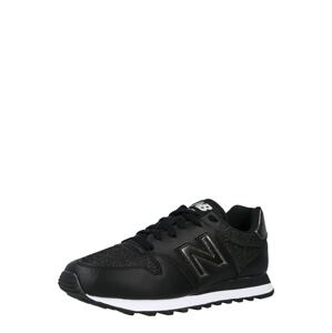 new balance Nízke tenisky  čierna / strieborná