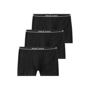 BOSS Casual Boxerky  čierna / biela