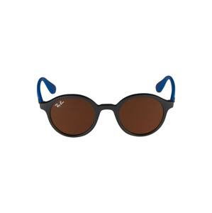 Ray-Ban Slnečné okuliare '0RJ9161S'  čierna / modrá / karamelová