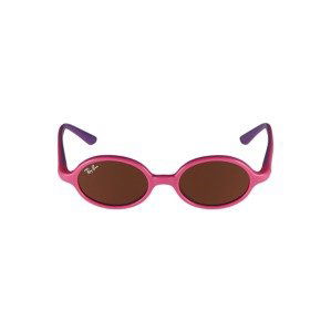 Ray-Ban Slnečné okuliare '0RJ9145S'  fuksia / hnedá / tmavofialová