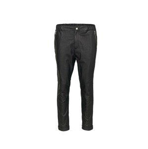 tigha Nohavice ' Aleko cropped leather '  čierna