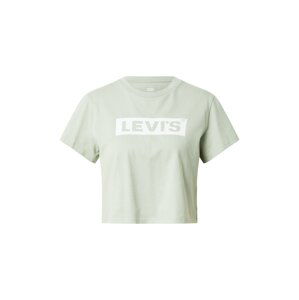 LEVI'S ® Tričko  pastelovo zelená / biela