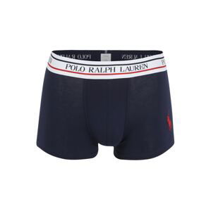 POLO RALPH LAUREN Boxerky 'SOLID'  biela / tmavomodrá / červená