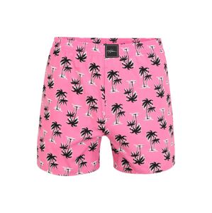 HOLLISTER Boxerky  ružová / čierna / biela