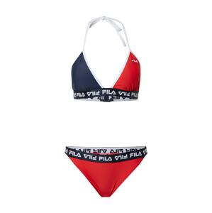 FILA Bikiny 'AURORA'  prírodná biela / červená / tmavomodrá