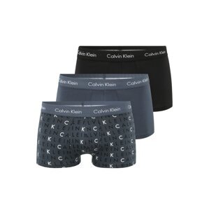 Calvin Klein Underwear Boxerky  čierna / námornícka modrá / modrofialová / biela