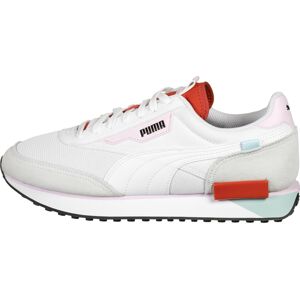 PUMA Sneaker  biela / ohnivo červená / čierna