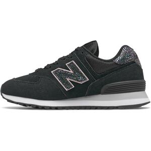 new balance Nízke tenisky  čierna / ružová