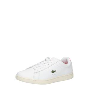 LACOSTE Nízke tenisky 'Carnaby Evo'  biela / červená / zelená