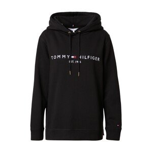 TOMMY HILFIGER Mikina  tmavomodrá / červená / čierna / biela