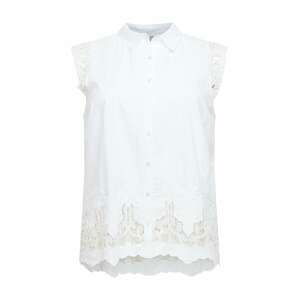 River Island Plus Bluse  biela