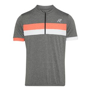 Rukka Sportshirt 'RAGO'  sivá / koralová / biela