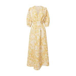 Suncoo Letné šaty 'CERES'  biela / žltá