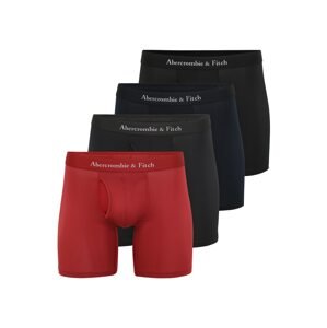 Abercrombie & Fitch Boxerky  čierna / červená