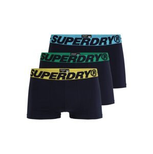 Superdry Boxerky  žltá / svetlomodrá / zelená / námornícka modrá