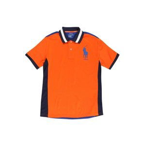 Polo Ralph Lauren Tričko  modrá / oranžová