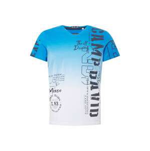 CAMP DAVID T-Shirt  svetlomodrá / nebesky modrá / biela / námornícka modrá