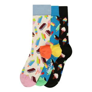 Happy Socks Ponožky  nebesky modrá / tmavomodrá / béžová / zmiešané farby
