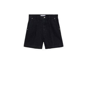 MANGO Shorts 'REGINA'  čierny denim