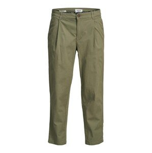 JACK & JONES Chino nohavice 'Bill Rico'  zelená