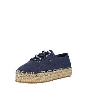 Tommy Jeans Espadrilky  námornícka modrá / červená / biela