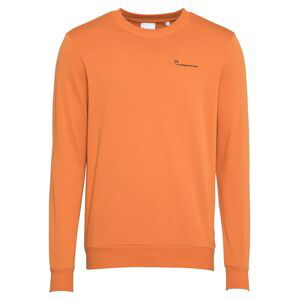 KnowledgeCotton Apparel Sweatshirt 'ELM'  oranžová