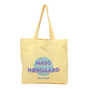 MADS NORGAARD COPENHAGEN Shopper 'Athene'  žltá / modrá / svetlomodrá