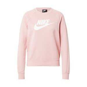 Nike Sportswear Mikina  rosé / biela