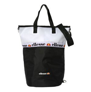 ELLESSE Kabelka 'Corlina'  čierna / biela / oranžová / červená