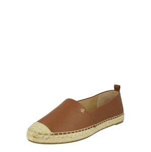 Lauren Ralph Lauren Espadrilky 'CAMERYN-ESPADRILLES-CASUAL'  hnedá