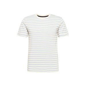NOWADAYS T-Shirt  svetlomodrá / biela
