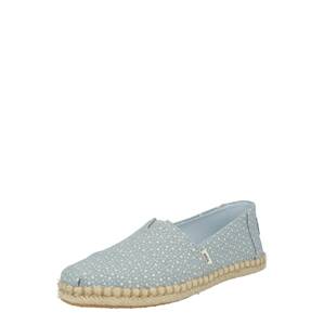 TOMS Espadrilky  biela / svetlomodrá