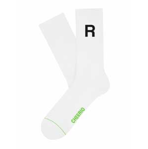 CHEERIO* Socken 'ALPHABEST R'  biela