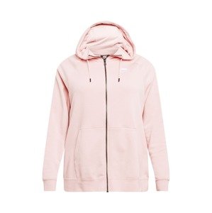 Nike Sportswear Tepláková bunda 'W NSW ESSNTL HOODY FZ FLC PLUS'  staroružová / biela