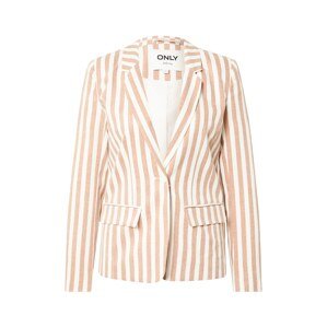 ONLY Blazer 'NICO-EVETTE'  svetlohnedá / biela