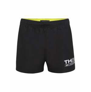 Tommy Hilfiger Underwear Plavecké šortky  citrónová / čierna / biela
