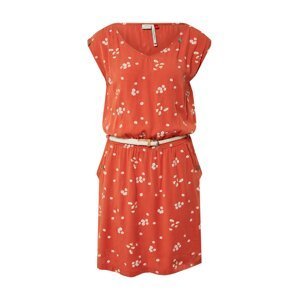 Ragwear Letné šaty 'CAROLINE'  oranžovo červená / biela / žltá