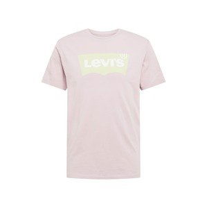 LEVI'S Tričko  biela / pastelovo fialová / pastelovo zelená