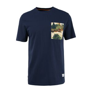 TIMBERLAND Shirt  námornícka modrá / tmavozelená / červená / krémová / tmavohnedá