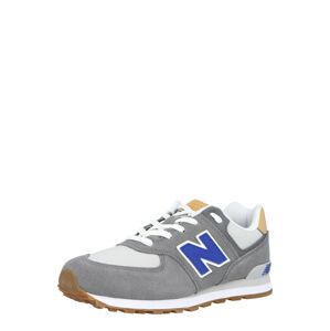 new balance Tenisky  sivá / biela / modrá / farba ťavej srsti