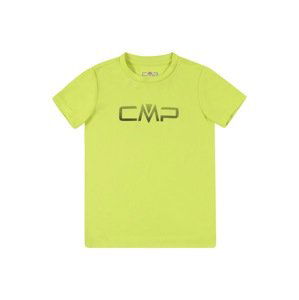 CMP Funkčné tričko  neónovo zelená / čierna