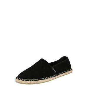 JACK & JONES Espadrilky  antracitová / tmelová