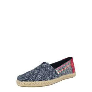 TOMS Espadrilky  indigo / biela / pitaya / červená