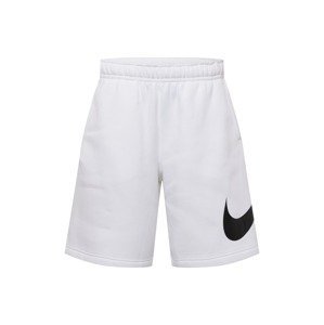 Nike Sportswear Nohavice 'Club'  čierna / biela