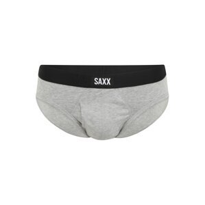 SAXX Nohavičky  svetlosivá / čierna
