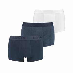 LEVI'S ® Boxerky  tmavomodrá / modrá melírovaná / biela