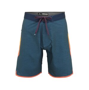 RIP CURL Surferské šortky  oranžová / námornícka modrá / žltá