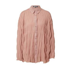 Missguided Bluse 'SHEER'  rosé
