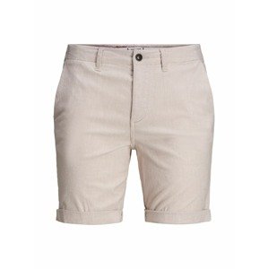 JACK & JONES Chino nohavice 'DAVE'  krémová