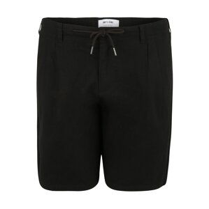 Only & Sons Big & Tall Shorts 'LEO'  čierna